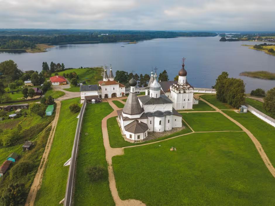 View of the Ferapontov Monastery (Vologda region)